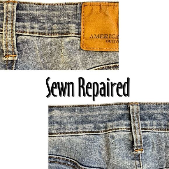 American Eagle Outfitters Men’s Slim Straight Jeans Sz 28 x 32 - Picture 12 of 12